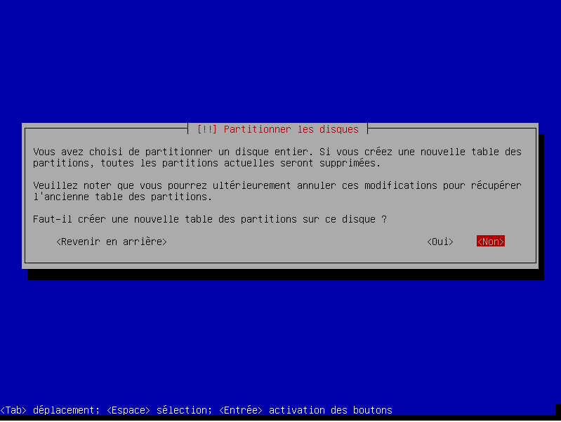 Créer une nouvelle table