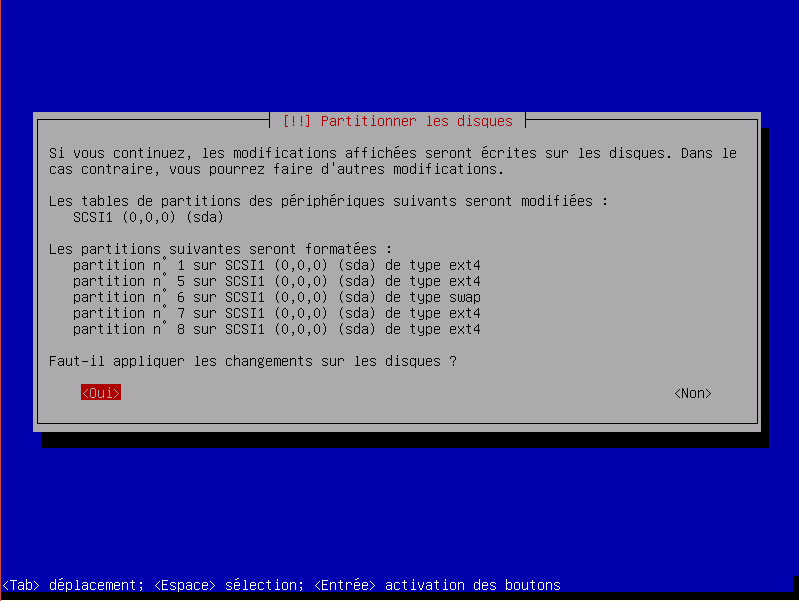 Résumé partitionnement
